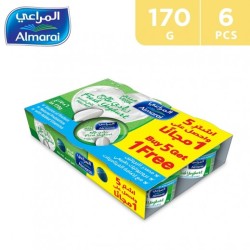 زبادى فيتال طازج 170 جم كامل الدسم 5+1