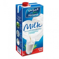 حليب طويل الاجل قليل الدسم 1 لتر