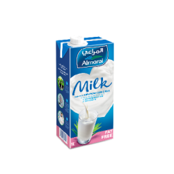 حليب طويل الاجل خالي الدسم 1 لتر