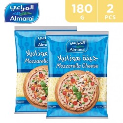 المراعي جبنة موزاريلا كاملة الدسم 180 جم (1 + 1 مجانا)
