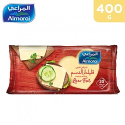 CHEDDAR CHEESE SLICES LITE 400G (20 SLICES)