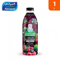 فارمز سيلكت عنب و توت 1 لتر