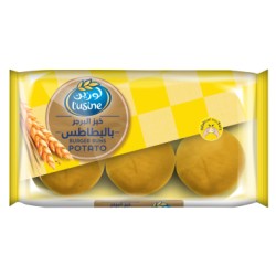 خبز البورغر بطاطس  400 جرام علامة لوزين