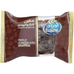 مفن الشيكولاته 3 انواع  60 جرام  لوزين