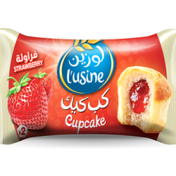 كب كيك فراوله  60 جرام