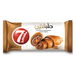 كرواسان الشيكولاته والفانليا بحشوة الكراميل